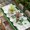 Green, variant on Green St. Patrick's Day Table Cloths for 3 Foot Rectangle Tables, Gnomes Watercolor Leaves Rustic Patio Waterproof Elastic Fitted Tablecloths, Washable Rectangular Table Cover for Camping