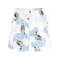 thumbnail image 3 of Bluey Waffle Knit Drop Shoulder T-Shirt and Shorts Outfit Set Infant to Little Kid, 3 of 4