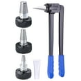 thumbnail image 1 of Yescom PEX Expansion Tool Kit Tube Expander with 1/2" 3/4” 1” Expander Heads Carry Case, 1 of 9