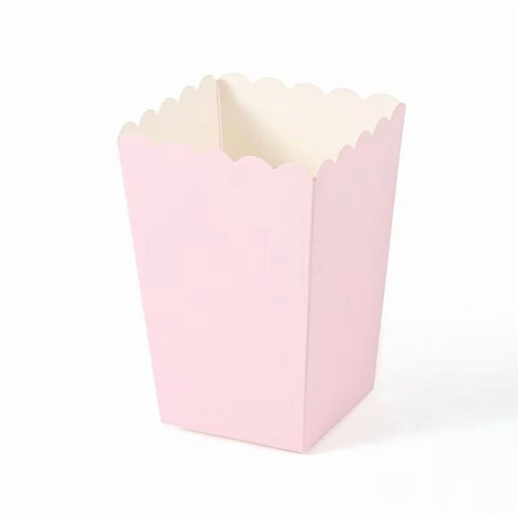 WODJR 100Pcs Popcorn Boxes Movie Night Party Supplies Popcorn Containers Bucket Dessert Bags Snack Favor Treat Box Snack Favor Boxes for Movie Theater Birthday Wedding Decorations Mini Candy Box