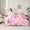 Pink 02, variant on Feelyou Girly Pink Starfish Twin Bedding Sets 7-Piece, Kawaii Ocean Seashell Bedding Comforter Set, Fashion Buffalo Plaid Reversible Sheet Sets, Ultra Soft Bedroom Decor