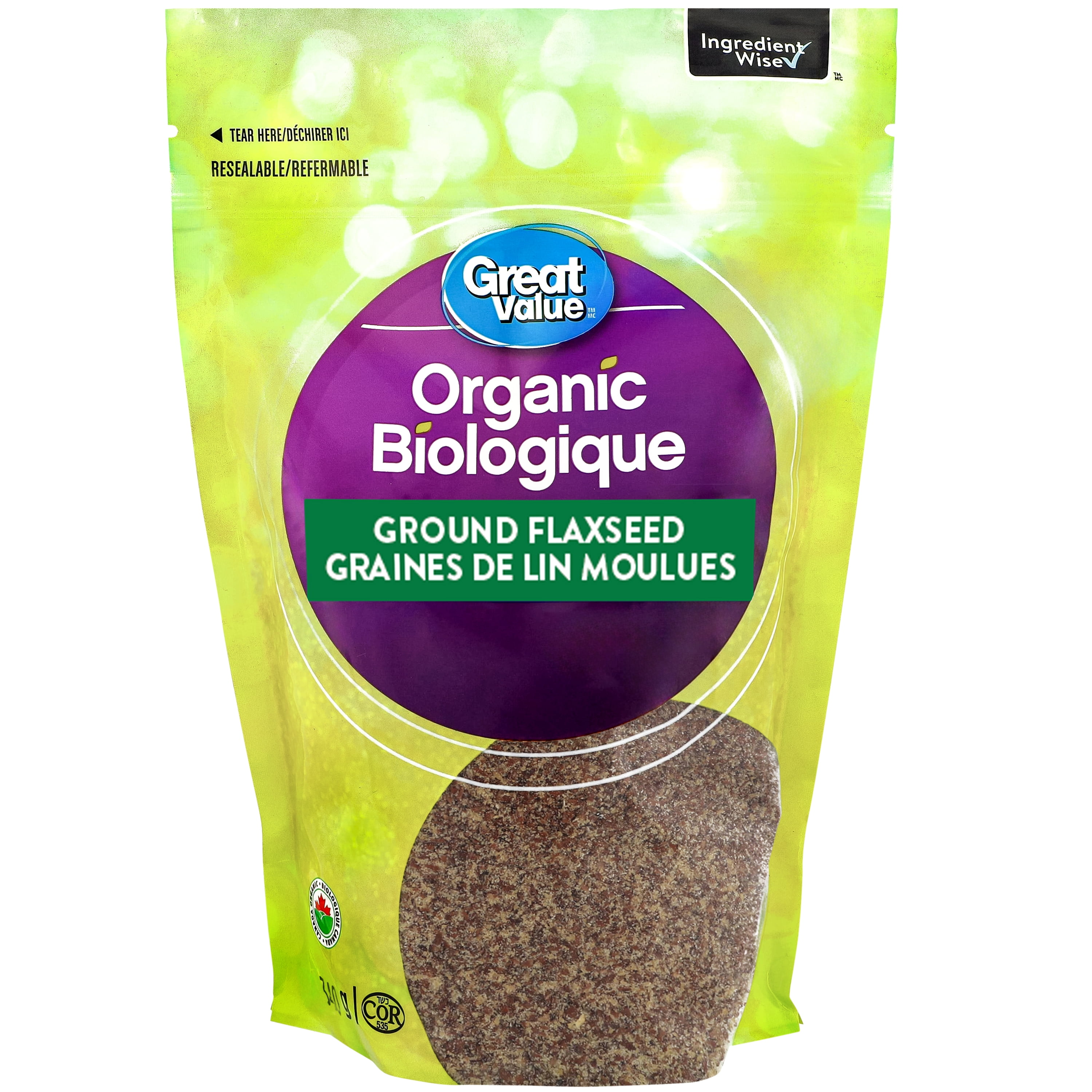 Great Value Organic Ground Flaxseed