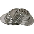 thumbnail image 4 of Highcraft PlumBoss Bathroom Basket Drain Strainer Hair Catcher Pack of 2, Chrome, 4 of 4