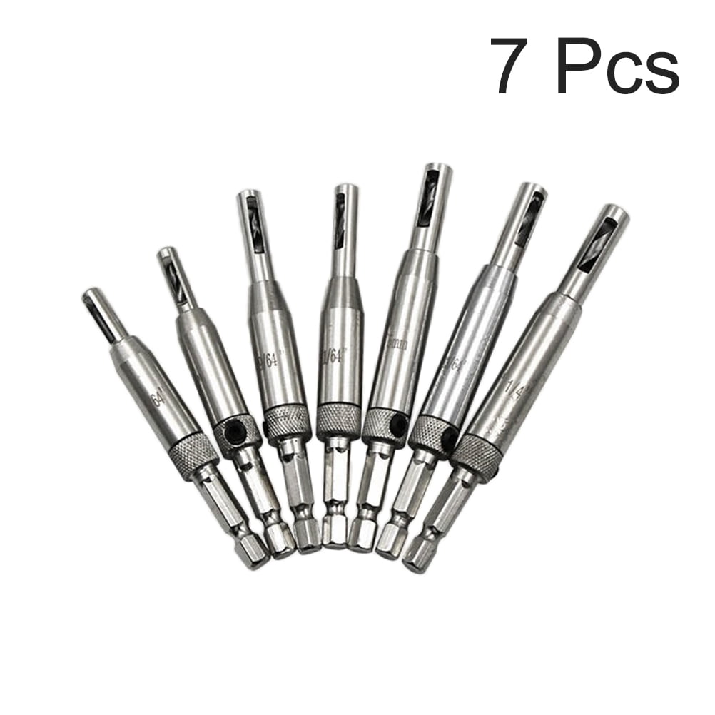 Self Centering Hinge Drill Bits Sets For Metal Drilling 4 7 Pcs High Speed Steel 