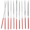 thumbnail image 4 of PTOOTP Compact Multi-Functional Needle File Set Red Steel for Home 1Set, 4 of 8