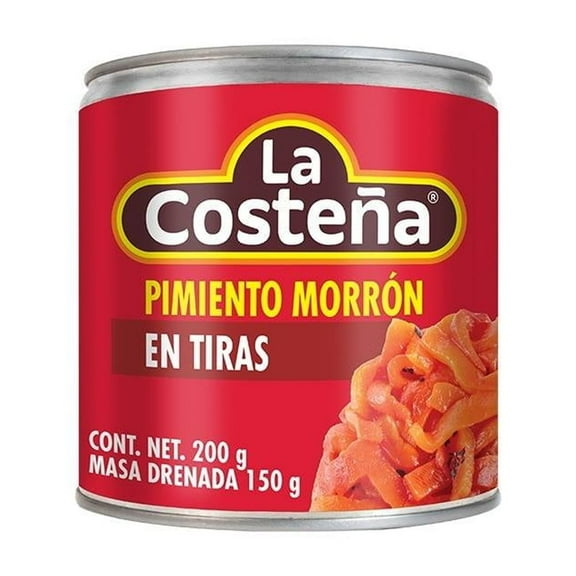 Pimiento morrón La Costeña en tiras 200 g