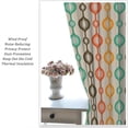 thumbnail image 5 of Abstract Modern Curtains,Mid Century Abstract Geometric Pattern Rod Window Drapes for Living Room Bedroom Kitchen Bathroom Home Set 2 Panels,72x63 Inches, Style-9, 5 of 8