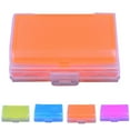 thumbnail image 2 of Coofit Pill Case 7-Grid Plastic Portable Double Deck Pill Storage Box Mini Jewelry Case, 2 of 10