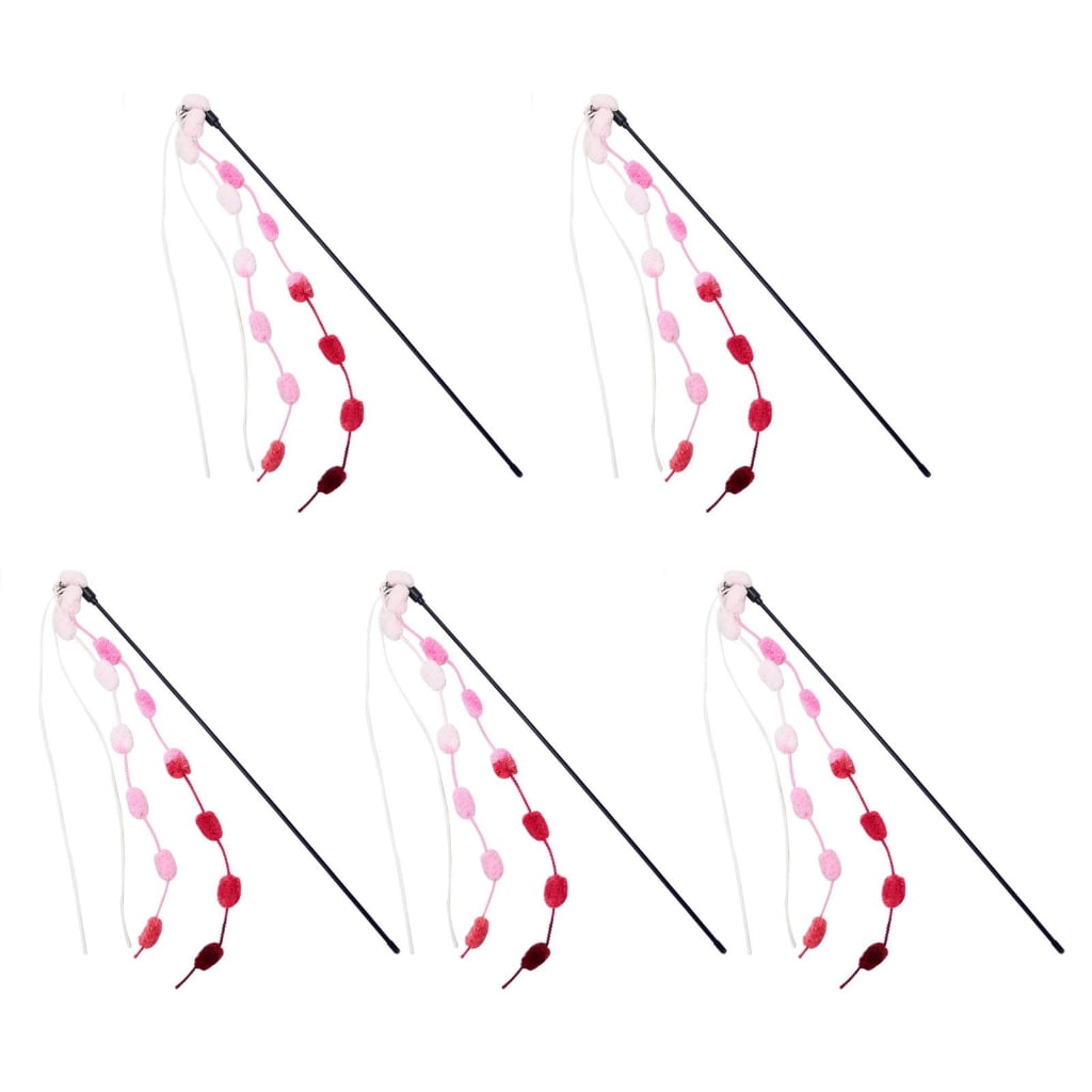Cat Teaser Stick Toy Cat Stick Toy Wand Funny Teaser wand Cat Interactive Toy