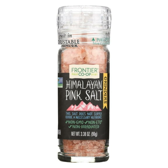 Frontier Co-op Fine Grind Himalayan Pink Salt, 16 oz (453 g)