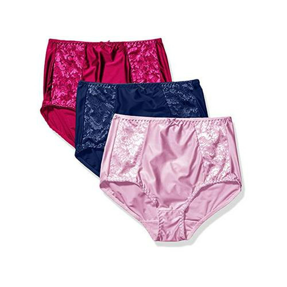 Bali Bali Women's Double Support Ultra Soft Brief 3Pack Panty, in