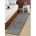 thumbnail image 2 of Furnishmyplace Crocodile Light Grey Area Rug for Living Room, Dining Room, Kids 4' x 44' - Green/Teal, 2 of 5