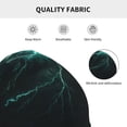 thumbnail image 5 of Xecao Green Lightning Flash Print Knit Hat,Winter Beanie for Men Women, Beanie Soft Warm Ski Stocking Cuffed Cap, 5 of 7
