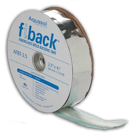 Aquasol Fiberglass Backing Tape,2.5 in W,41 ft L AFBT-2.5