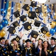 thumbnail image 6 of Alaiyaky 30 Pieces Graduation Candy Boxes Graduation Party Favors Doctoral Cap Shaped Gift Box Graduate Centerpieces with Tassel Sticker for Grad Ceremony Party, 6 of 7