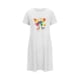thumbnail image 5 of Camisón corto de talla grande para mujer, camisón de manga corta con estampado de pecho a la moda, camisón para mujer, 5 of 7