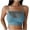 Blue, variant on Njagoc3 2025 Womens Lace Bandeau Bra Sheer Mesh Back Wireless Comfort Seamless Bralette