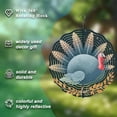 thumbnail image 3 of 3D Metal Hanging Wind Spinners - Decorative Turkey Design with Leaf Patterns for Yard & Garden - Unique Wind Chimes for Outdoor Decor, 3 of 6