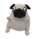 thumbnail image 1 of Adorable y feo perro carlino de peluche - Divertida escultura de arena de tela para Navidad, Halloween, Acción de Gracias, regalo único, 1 of 5
