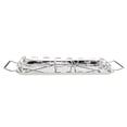 thumbnail image 3 of pitrice Stainless Steel Folding BBQ Chicken Leg Grilled Rack Roaster with Drip Pan Barbecue Accessory, 3 of 9
