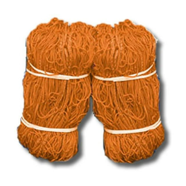 4 ft. H x 6 ft. W x 24 in. D Port Short Sided Soc Net - Orange