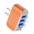 thumbnail image 4 of Tholdsy de enchufe de EE. UU. USB 3 puertos LED Plástico 110V Adaptador de carga Protección de circuito de viaje Accesorio de bloque de carga Type2 NO2, 4 of 4