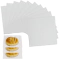 thumbnail image 2 of Qucyy Parchment Paper Squares, 4x4 Inch, Set of 300, Small Hamburger Patty Paper/Nonstick Precut Square Baking Parchment for Separating Small Burger , Cookies & Other Foods, or Baking & Candy, 2 of 5
