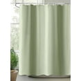 thumbnail image 2 of Shower Curtain Sage Green Shower Curtains for Bathroom, Waterproof Polyester Shower Curtain Set with Hooks, Small Stall Size 36" x 72" Gradient Color, 2 of 6