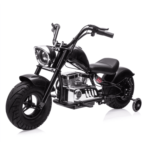 Towallmark 36V 350W Electric Dirt Bike for Teens, Off-Road Motorcycle up to 16.5MPH, 176LB Max Load, Spring Suspension & Brushless Motor,Black