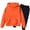 Orange, variant on XINXIAOO Girls Boys 2 Piece Tracksuit Pullover Hoodie and Athletic Pants Relaxed Fit Girls Boys Outfits 12-13 Years