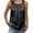 Black, variant on Duoif Womens Tank Tops, Satin Mock Neck Blouse, Pleated Sleeveless Work Shirts for Women Beige L