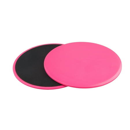 Workout Equipment For Seniors 2-pack Dual Sided Core Exercise Sliders Gliding Discs Sliding Plate Home Workout Equipment Core Abdominal Trainers(Pink) ()