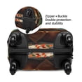thumbnail image 2 of Pofeuu Maple Meditating Bear Print Luggage Suitcase Cover Protector Luggage Washable Covers Aesthetic for 18/24/28/32 inch Luggage（No luggage included）-Large, 2 of 7