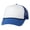 White/ Royal, variant on Valucap Unisex Foam Mesh-Back Trucker Cap