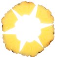 thumbnail image 1 of ColoMX 6 piezas de frutas decorativas de fruta bloques de frutas adornos de frutas falsas modelos de frutas artificiales, 1 of 8
