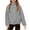 Gray, variant on CCRFTGI Girls Jackets Size 10-12 Fleece Sherpa Zip Up Outwear Coat Soft Fall Winter Jacket Teddy Coat Hooded with Pockets Gray 3-4Y