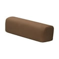 thumbnail image 4 of CoudarTitie Arm Rest Pillow Bolster Support Pillow Rectangular Pad for Couch Bedroom Car Brown, 4 of 9