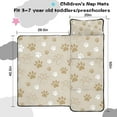 thumbnail image 5 of Dog Paw Footprint Toddler Nap Mats for Kids Preschool,Sleeping Mat Bag or Kids,Toddler Sleeping Bag,Toddler Nap Mat or Daycare, 5 of 6