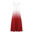thumbnail image 4 of V Cuello Vestidos de Verano para las Mujeres 2025 Impresión sin Mangas Cuello Redondo Vestido Casual, Imitación Algodón Tirar Marco, 4 of 7