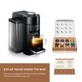 thumbnail image 4 of Nespresso Evoluo Coffee and Espresso Machine by De'Longhi with Aerocinno, Black, 4 of 11