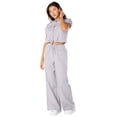 thumbnail image 2 of Celebrity Pink Women's and Women's Plus High Rise Pull On Wide Leg Pants, Sizes XS-XXXL, 2 of 5