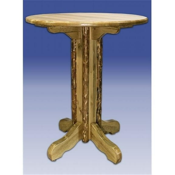 Montana Woodworks Glacier Country Pub Table
