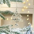 thumbnail image 5 of KKCXFJX Deals，Christmas Tree Bells Hanging Decorative Christmas Decorations Scene Decoration Wind Chime Trinkets,Christmas Decorations Gifts, 5 of 6