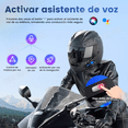 thumbnail image 5 of Audífonos Para Casco De Motos Bluetooth 5.3 Ip67 Impermeable negro, 5 of 5