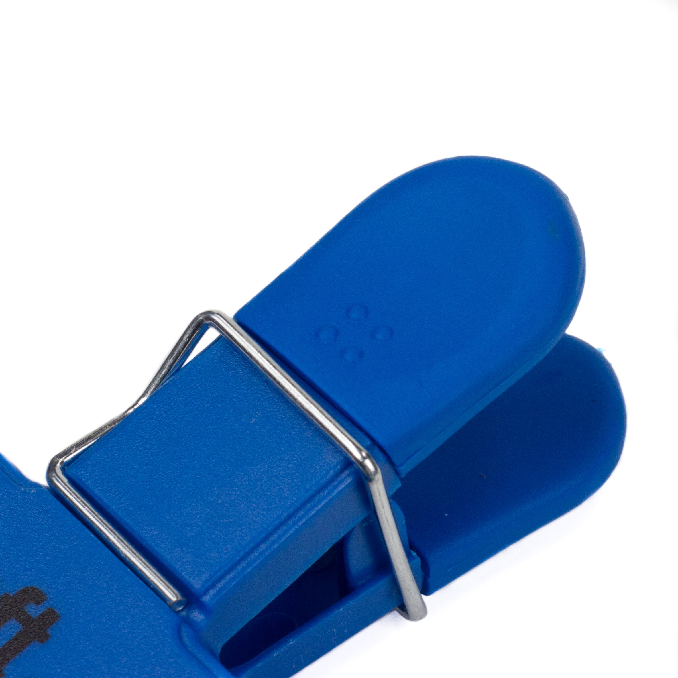 Chef Craft Select Plastic Mini Bag Clip, 3 inch width 2 piece set,  Blue/Green
