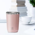 thumbnail image 4 of <p>Stirring Coffee Cup, Stainless Steel Inner Liner Automatic Stirring Cup 400mL Capacity Easy To Clean  For Milk</p>, 4 of 7