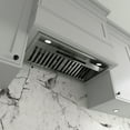 thumbnail image 5 of Streamline 28 in. Lamon Ducted Insert 350 CFM Range Hood in Brushed Stainless Steel with Baffle Filters, Touchpad Control, LED Lights, 5 of 19