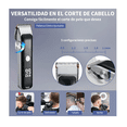 thumbnail image 2 of Maquina Para Cortar Cabello   Lab.G Cortadora De Pelo Kit Profesional Inalambrica Completo plata negro, 2 of 5