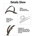 thumbnail image 3 of Horse Bridle Ajustable Caquero De Vaca Resistente Cómodo Cabecera Cabalgada Adecuada Para Interiores, 3 of 7