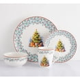 thumbnail image 1 of Vajilla Navideña Vascella Porcelana para 4 personas 16pz, 1 of 3